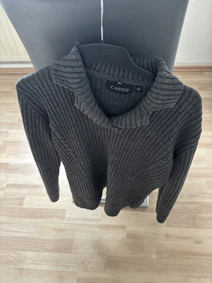 Cassis Pullover grau Merinowolle 40 TOP!!! - Bild 1 von 4