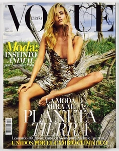 VOGUE ESPAÑA Spain Magazine No.340 July 2016 - NATASHA POLY, CANDICE SWANEPOEL - Picture 1 of 5