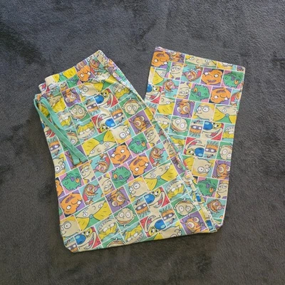 Nickelodeon Women's Pajama Pants XLarge 90s Cartoon PJ Bottoms XL Rugrats Nick - Image 1 of 4