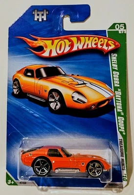 Hot Wheels Treasure Hunt Shelby Cobra Daytona 2010 cupé con protector  Foto 1 de 3