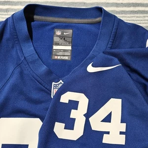NFL Indianapolis Colts Nike Jersey Richardson XL #34 Pre- Owned Blue - Picture 1 of 7