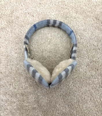 Orejeras de piel a cuadros Burberry Foto 1 de 4