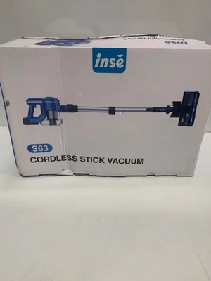 INSE 300W Cordless Stick Vacuum Cleaner with Powerful Suction for Hardwood S63 - Image 1 of 2