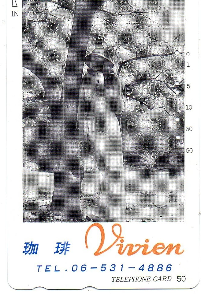 Japan : tolle schöne private Telefonkarte : sexy elegante interessante Frau/5199 - Bild 1 von 1