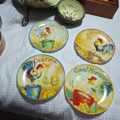 CONJUNTO DE PLACAS DE CERÂMICA PIER ONE CAIXA DE 4 NA FAZENDA 8" - Imagem 1 de 4