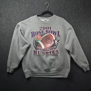 University Of Washington Huskies 2001 Rose Bowl Jerzees Crewneck Men’s XL Sweat - Bild 1 von 10