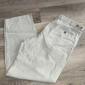 M&S Tailoring 100% Linen Men’s Smart Trousers W36 L31 VGC - Picture 1 of 4