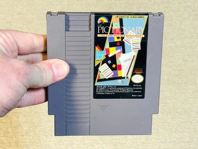 Pictionary - Nintendo NES Cartridge - Authentic Tested - Game - Image 1 of 2