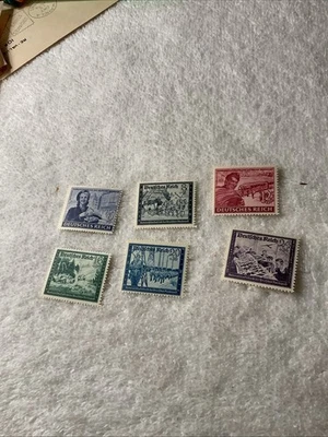 Germany -SEMI POSTAL STAMPS Sc.# B272-B277 -COMPLETE SET-MNH - Image 1 of 3