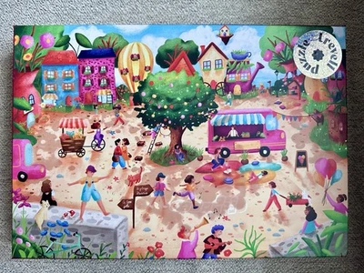Trevell Jigsaw Puzzles “Place de Fleurs” 1,000 Piece Puzzle NEW - Image 1 of 2