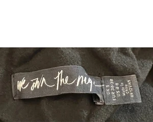 ‘We Own The Night’ Faux-Leather Dress Size S - Picture 1 of 9