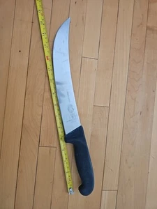 R H Forschner Co. 803-10 Victorinox SS Swiss knife, 16” overall w 10” blade Used - Picture 1 of 8