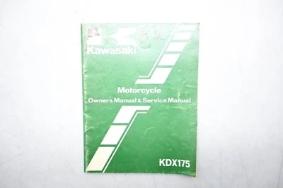 Manual del propietario OEM Kawasaki 99920-1167-02 1982 KDX175 Foto 1 de 4