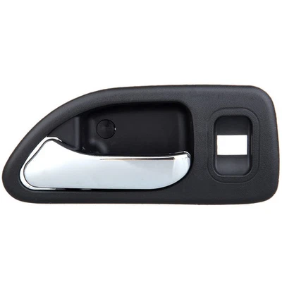 For 1994-1997 Honda Accord Chrome Black Interior Rear Left Side Door Handle - Imagem 1 de 4