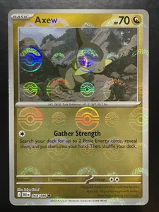 Pokémon Axew - 068/086 - Pokeball Holo - NM - Black Bolt - Picture 1 of 2