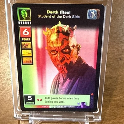 Star Wars Young Jedi CCG  Darth Maul Ultra Rare Foil #31 - Image 1 of 4