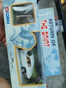 Corgi Jaguar Xjs Con Personaggio Retun Of The Saint Ritorno Del Santo - Foto 1 di 4