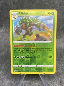 Pokémon TCG Rillaboom Shining Fates 013/072 Reverse Holo Rare NM - Picture 1 of 2