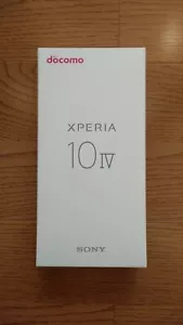 NEW SONY Xperia 10 IV Black Android 6GB 128GB SIM Unlocked SO-52C SOG07 A202SO - Picture 1 of 4