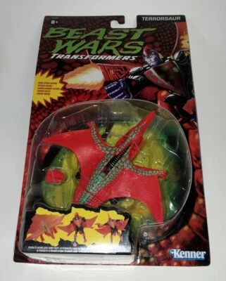 Transformers Beast Wars Terrorsaur Retro Deluxe Action Figure Kenner Reissue New - Image 1 of 3
