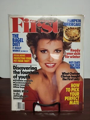 For Women First Magazine October 11, 1993 ~ Raquel Welch ~ Annette Funicello - Image 1 of 4