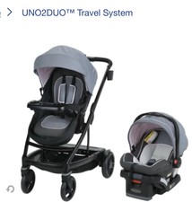 double stroller with rubber tires