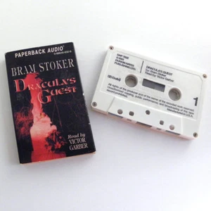Bram Stoker DRACULA'S GUEST Paperback Audio Cassette Victor Garber Vampires RARE - Picture 1 of 5