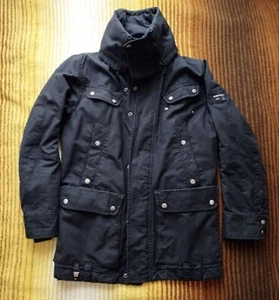 Diesel Men’s Black Terminator Model Coat Jacket Large Original $800 - Picture 1 of 8