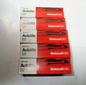 AUTOLITE (10) NEW MOTORCRAFT SPARK PLUGS # AWRF42 ***free shipping*** - Picture 1 of 4