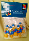 DONALD DUCK STRING LIGHT SET NEW NOS MICKEY UNLIMITED DISNEY 14 FT 10 BULB COVER