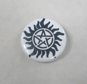 Supernatural Series Possession Protection Seal Siegel 1" Pin Button - Picture 1 of 3