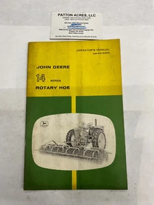 Operator's Manual for John Deere 14 Series Rotary Hoe OM-N97530N - Picture 1 of 3