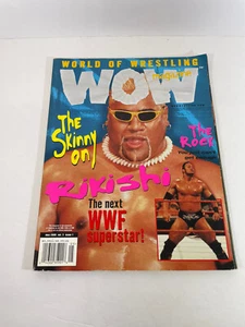 2000 May WOW WORLD OF WRESTLING Magazine vol 2 1 Rikishi / The Rock - Picture 1 of 10
