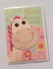Special NIECE Happy Birthday Card Have a Lovely Day Cute Giraffe Themed - C34