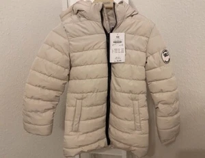 Mädchen Jacke Neu Beige Gr. 122 - Bild 1 von 5