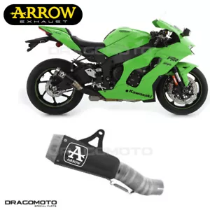 Exhaust KAWASAKI ZX-10R / RR 2021 2022 ARROW Nichrom Black PRO-RACE - Picture 1 of 4