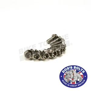 Drilled M6 10mm Stainless Steel Hex Head Bolts x 10 - Picture 1 of 3