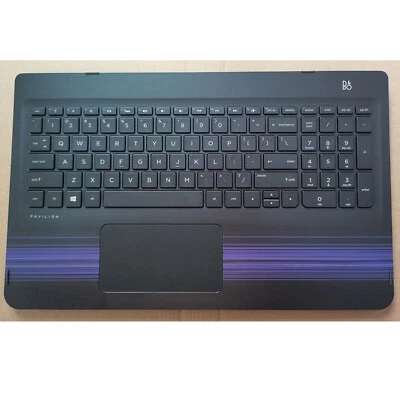 For HP Pavilion X360 15-BK Palmrest With Backlit Keyboard Touchpad C Shell Cover - Image 1 of 4
