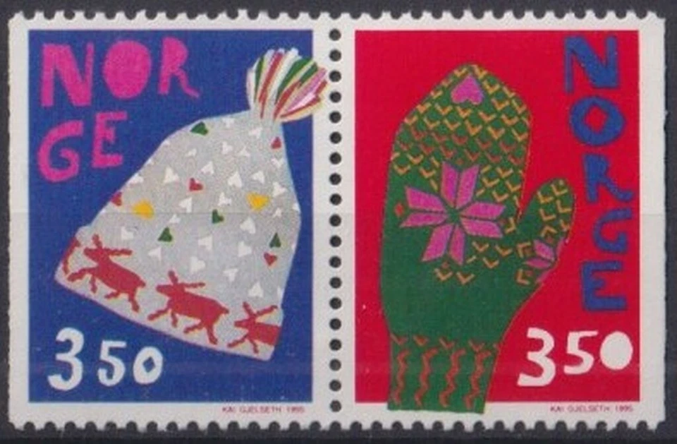 F-EX30093 NORGE NORWAY NOREG MNH 1995 CHRISTMAS NAVIDAD. - Image 1 of 1