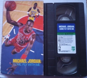 Michael Jordan Come Fly With Me VHS CBS Fox Video 1989 NBA Basketball Chicago - Picture 1 of 11