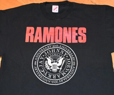 *1994 THE RAMONES* Camiseta vintage de gira de conciertos punk-rock (XL) años 80 90 CBGB Foto 1 de 4