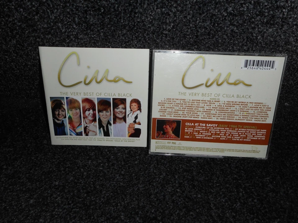 CILLA BLACK: THE VERY BEST OF + CILLA AT THE SAVOY - CD + DVD SPECIAL EDITION - Изображение 1 из 1