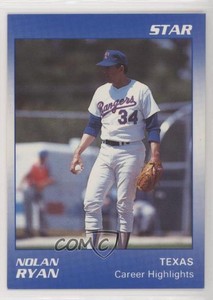 1990 Star Nolan Ryan Blue 2 Nolan Ryan #9 HOF