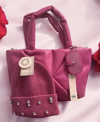 Bolsa tote BCBGeneration conjunto de presente 4 em 1 nova com etiquetas - Imagem 1 de 4