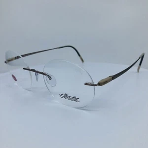 Nuova Silhouette Occhiali Collezione Racing Telaio 5502 c. 8540 BT 49-18-140mm - Foto 1 di 14