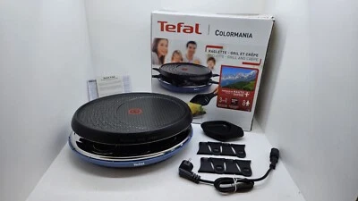 Tefal Colormania Raclette 3-in-1 Raclettegerät für Grill und Pfannkuchen, 1050 W - Bild 1 von 4