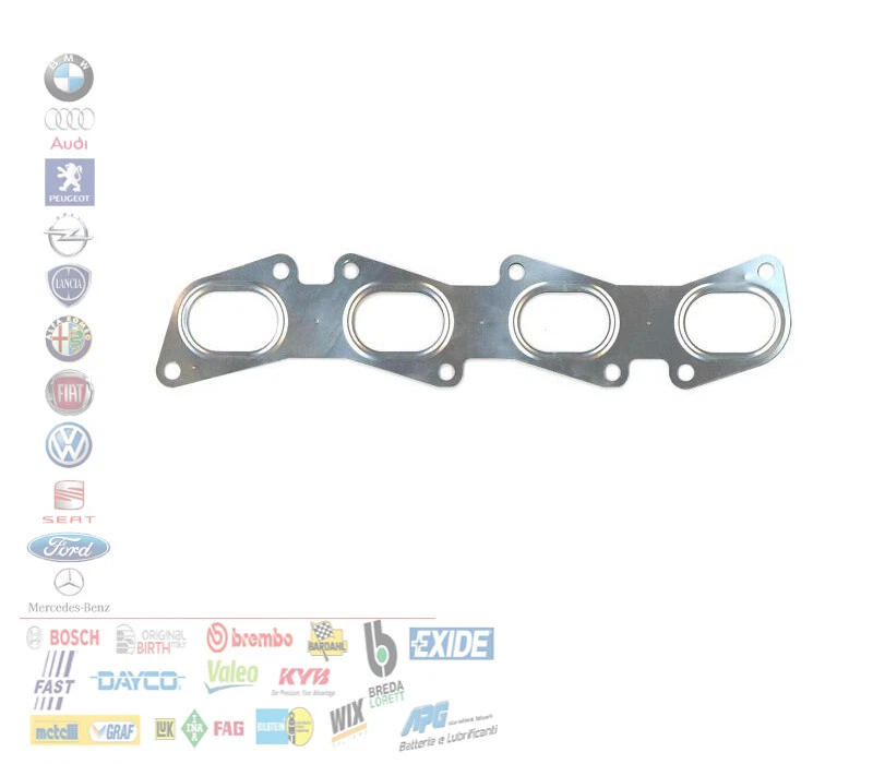 GUARNIZIONE COLLETTORE GAS SCARICO ALFA ROMEO FIAT LANCIA OPEL CADILLAC 448.510 - Immagine 1 di 1