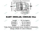 Musical Instrument Wooden Rope Tune Baby Dholak/ Dholk Punjabi Dhol For Kids
