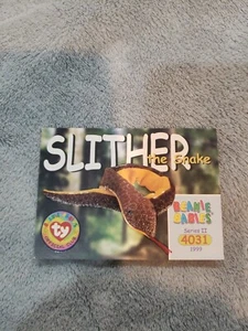 Slither The Snake Beanie Baby Card#4031 Series II - Picture 1 of 2