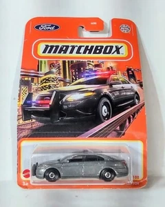 Ford Police Intercepter Matchbox - Imagen 1 de 2